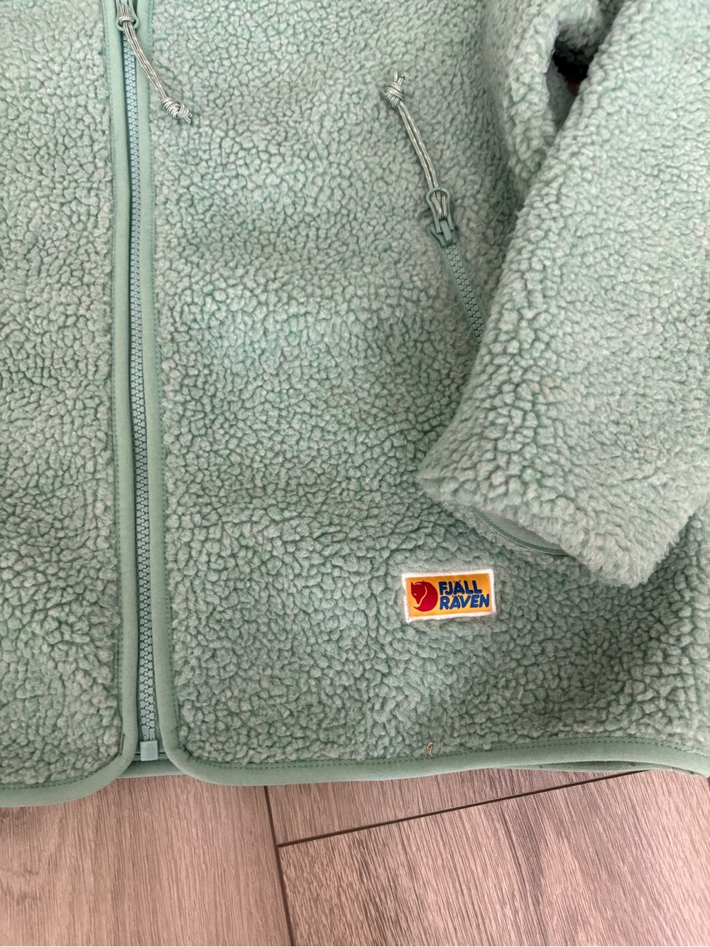 Fjallraven Women's Small Jacket Small Full Zip Fleece Coat Hiking Vardag Pile - Picture 2 of 10